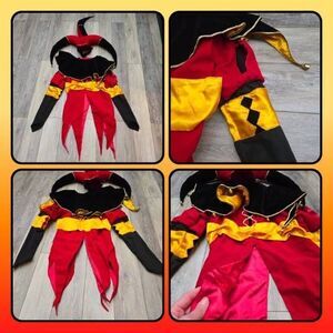 Pierrot The Freak Circus Cosplay Halloween Costume high quality velvet